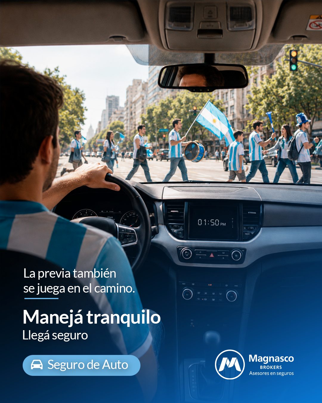 Pieza de campaña para Magnasco Brokers